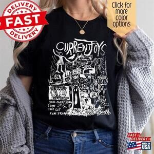 Retro Current Joys Nick Rattigan Music Album t-shirt